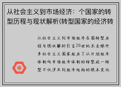 从社会主义到市场经济：个国家的转型历程与现状解析(转型国家的经济转型)